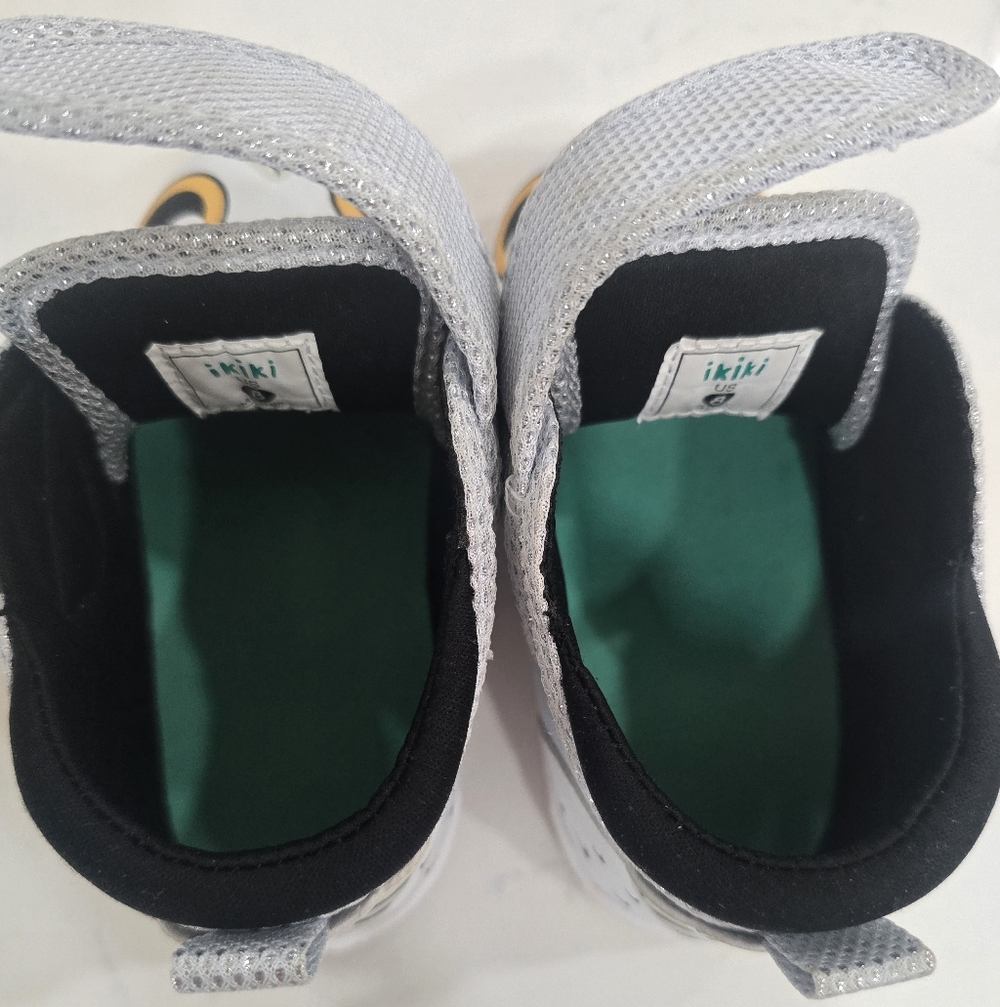 iKiKi Snowy Owl Toddler Shoes Sparkly White - Toddler Size 8 - Picture 9 of 11